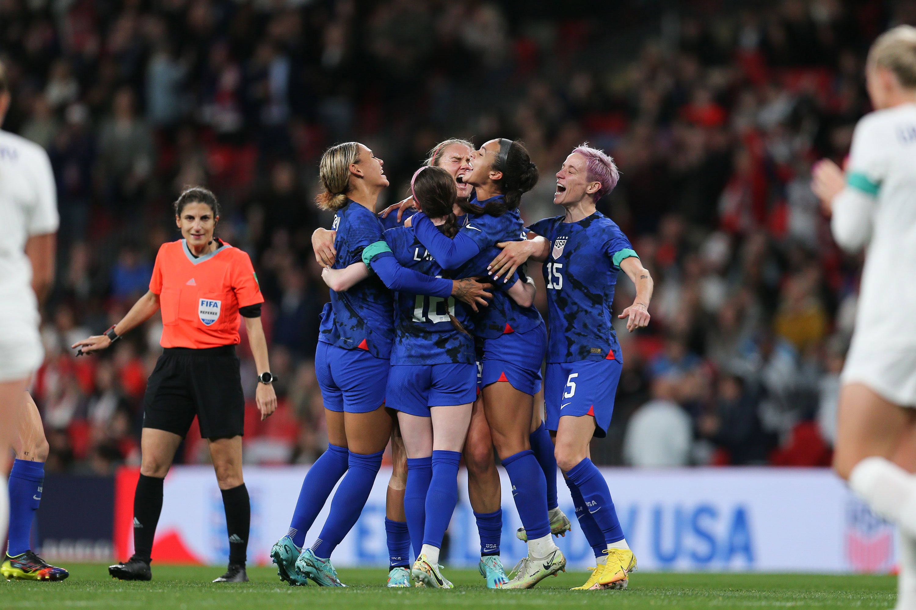 US women's national team to embrace 'adversity' at sold-out Wembley friendly