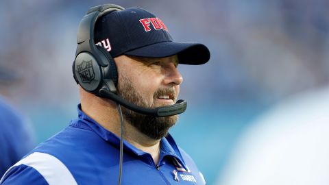 Brian Daboll is in his first season as head coach of the New York Giants.