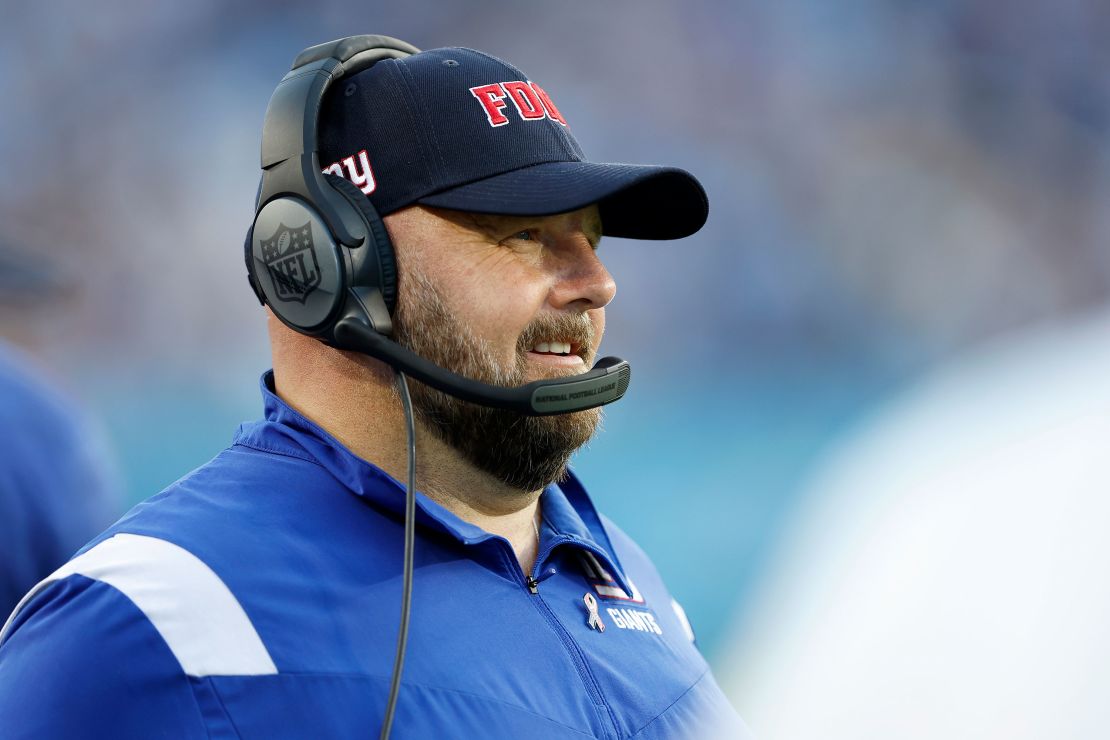 Brian Daboll is in his first season as head coach of the New York Giants.
