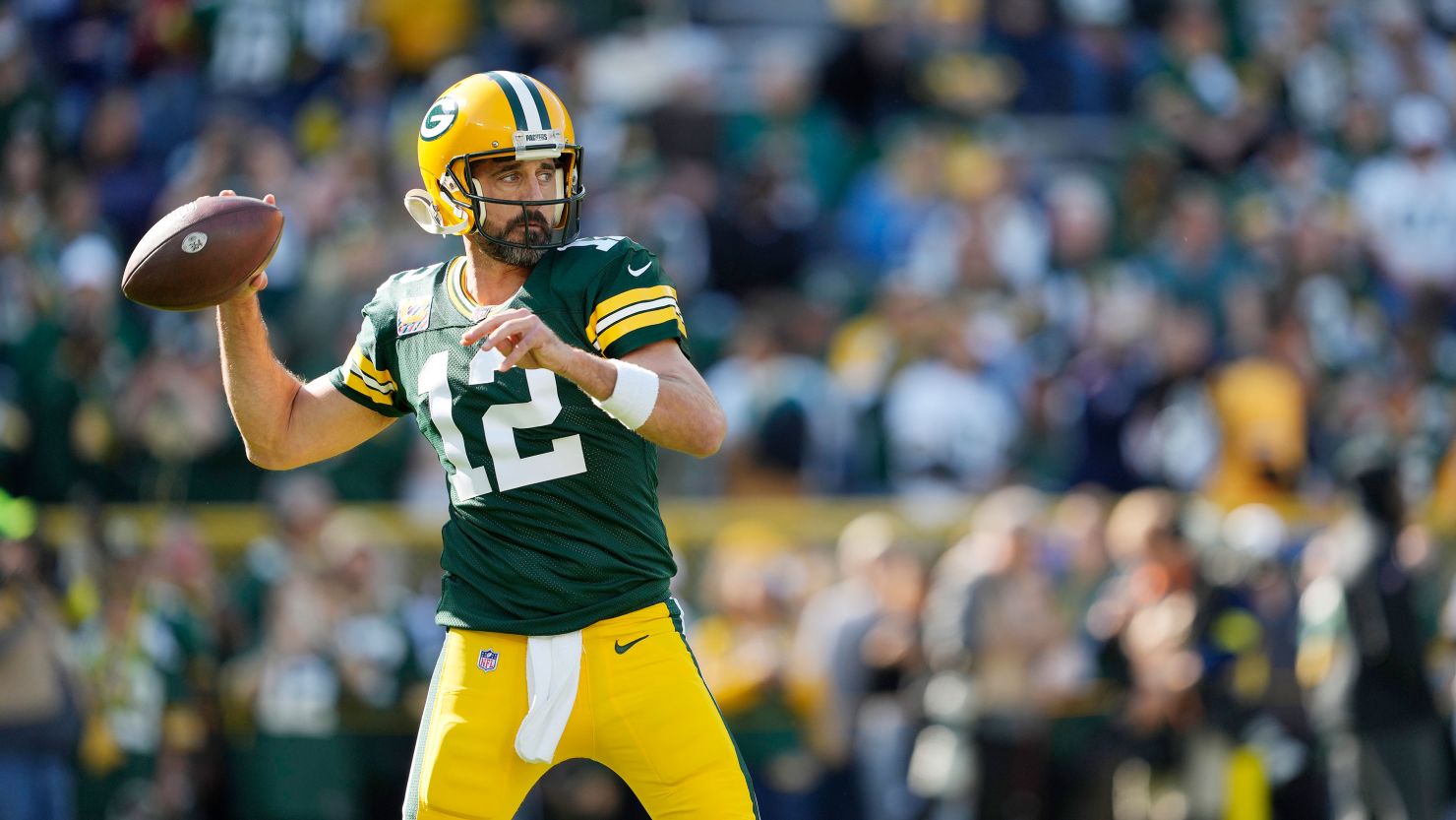 Aaron Rodgers and the Green Bay Packers travel to London this weekend.