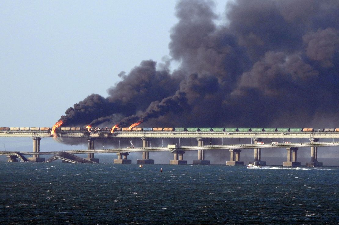 In the wake of the blast, transport links between annexed Crimea and the Russian mainland have been disrupted.