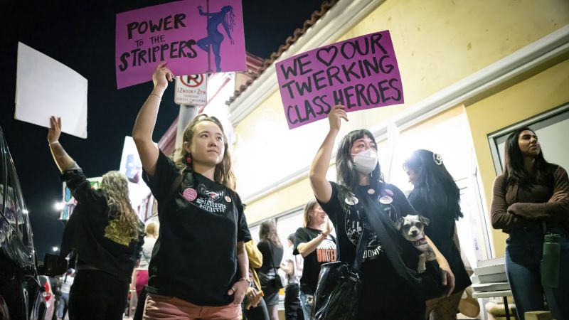 North Hollywood strippers set to vote on joining a union | CNN Business