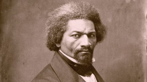 The 19th-century leader Frederick Douglass, in an undated portrait. 