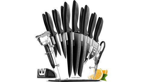 Home Hero Kitchen Knife Set Product Placement CNNU