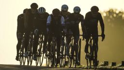 RICHMOND, LONDON - OCTOBER 08: Early morning cyclists exercise round Richmond Park on October 08, 2022 in London, England. (Photo by Hugh R Hastings/Getty Images)