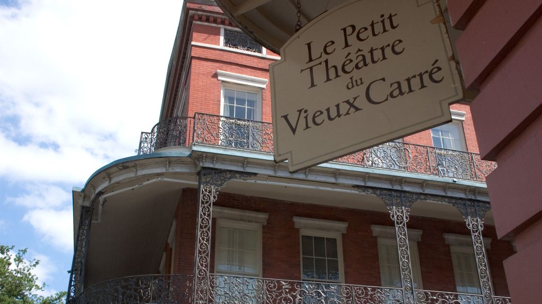 Le Petit Theatre still produces shows, ghosts and all.