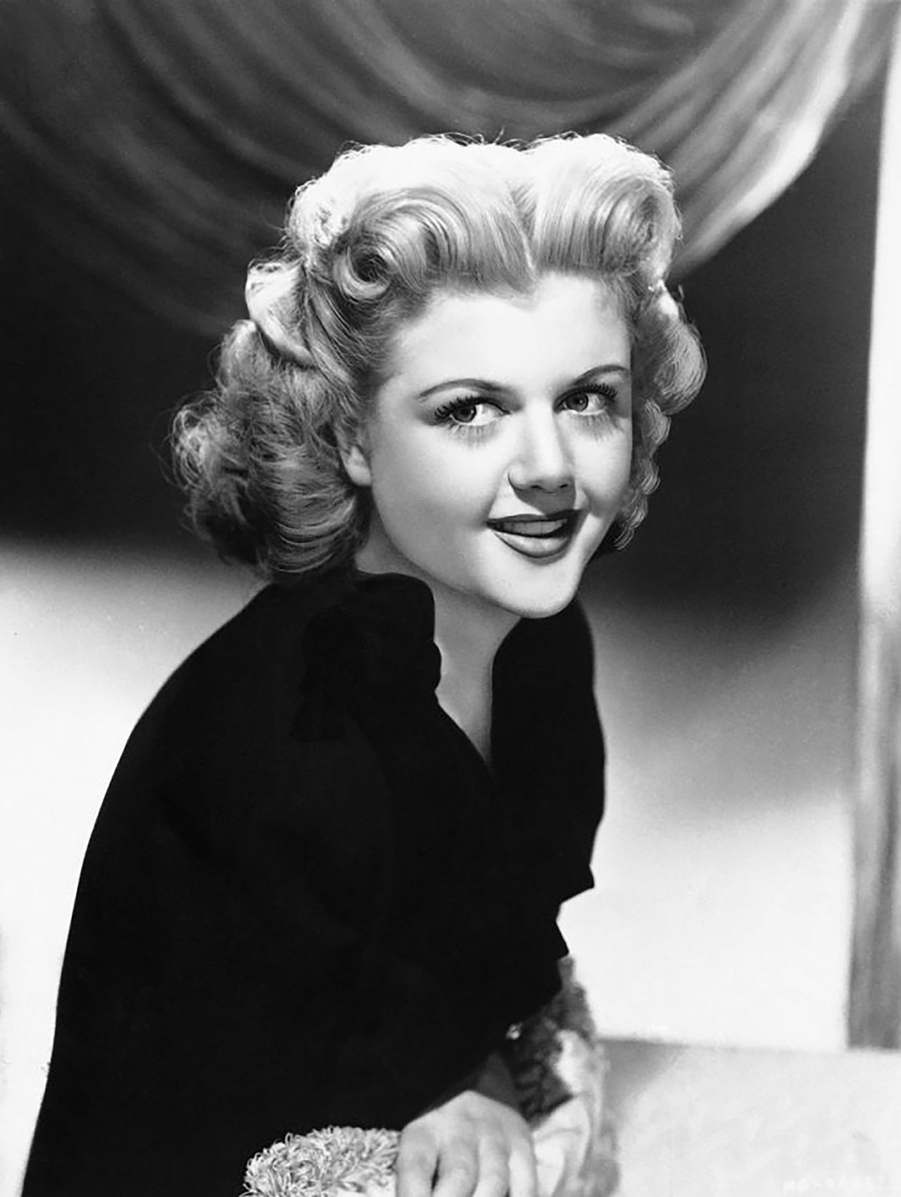 Lansbury, seen here in 1945, moved to United States from England in 1940. In 1943, she signed a seven-year contract with MGM.