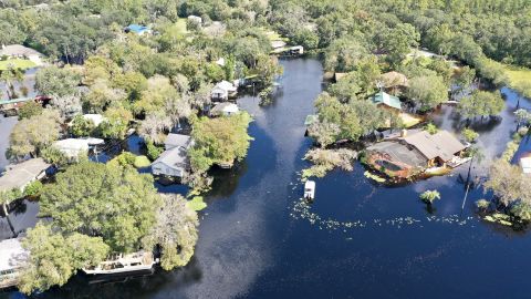 National Weather Service meteorologists are warning of several weeks of flooding as the St. Johns River slowly drains.