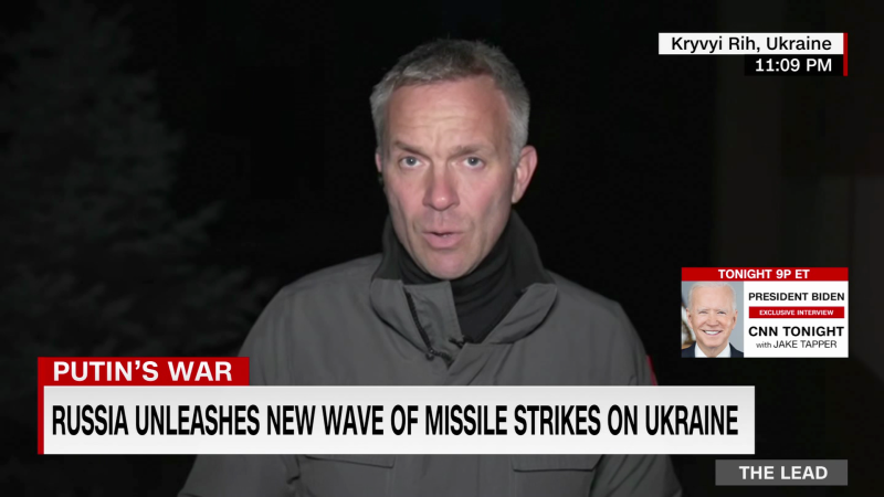 Nick Paton Walsh reports on Russia’s brutal airstrikes in Ukraine, where an official says about 30% of his country’s energy infrastructure has been hit since Monday | CNN