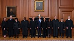 The Supreme Court held a special sitting on September 30, 2022, for the formal investiture ceremony of Associate Justice Ketanji Brown Jackson. President Joseph R. Biden, Jr., First Lady Dr. Jill Biden, Vice President Kamala Harris, and Second Gentleman Douglas Emhoff attended as guests of the Court. On June 30, 2022, Justice Jackson took the oaths of office to become the 104th Associate Justice of the Supreme Court of the United States.Members of the Supreme Court with the President in the Justices' Conference Room at a courtesy visit prior to the investiture ceremony. From left to right: Associate Justices Amy Coney Barrett, Neil M. Gorsuch, Sonia Sotomayor, and Clarence Thomas, Chief Justice John G. Roberts, Jr., President Joseph R. Biden, Jr., Vice President Kamala Harris, and Associate Justices Ketanji Brown Jackson, Samuel A. Alito, Jr., Elena Kagan, and Brett M. Kavanaugh.Credit: Collection of the Supreme Court of the United States