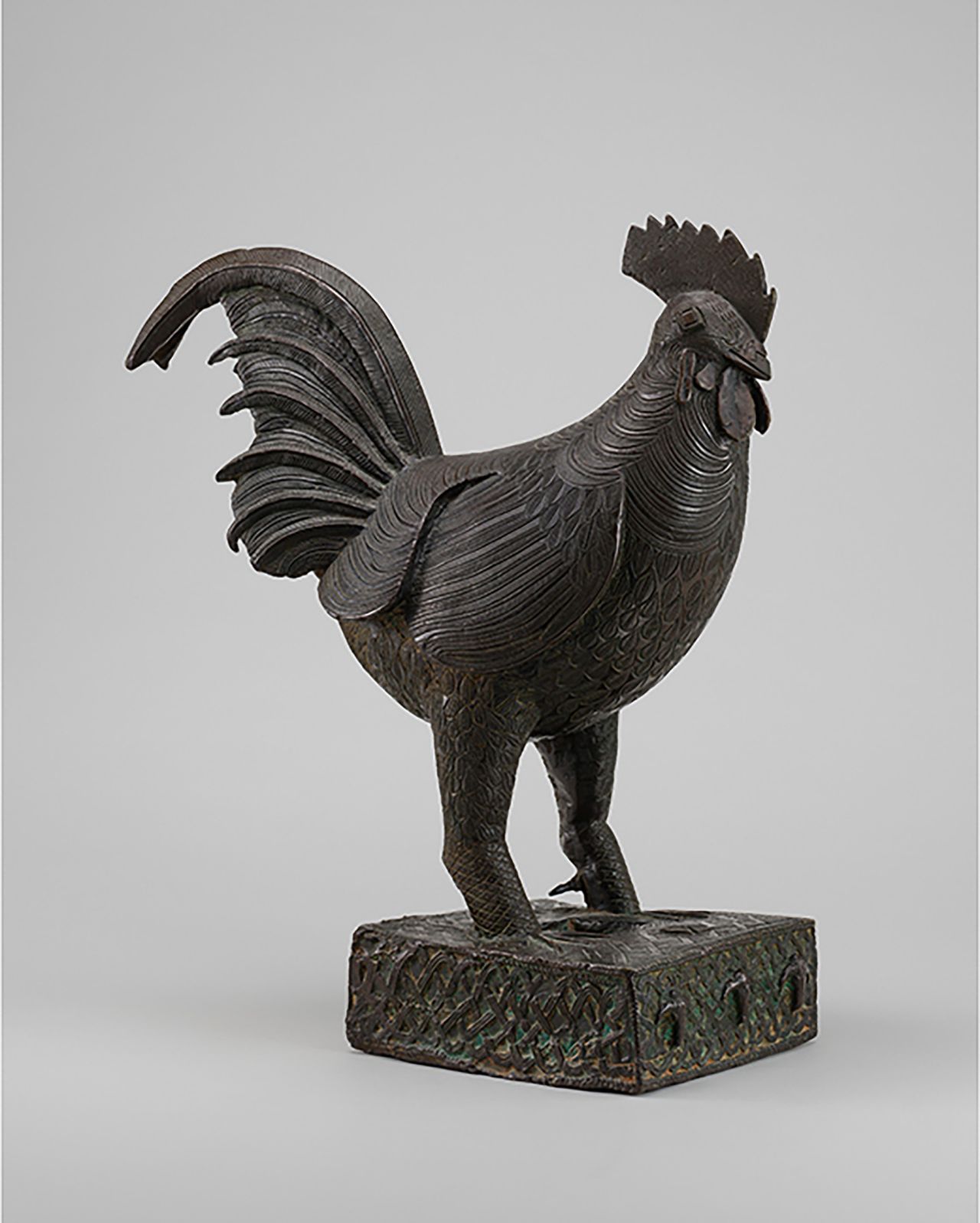An 18th-century cockeral statue was returned by the National Gallery of Art.