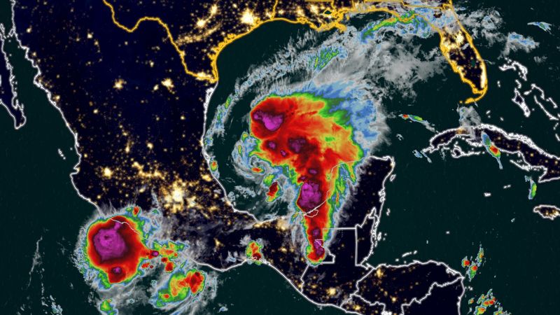 Weather forecast: Tropical Storm Karl heads to Mexico as storms move towards the East | CNN