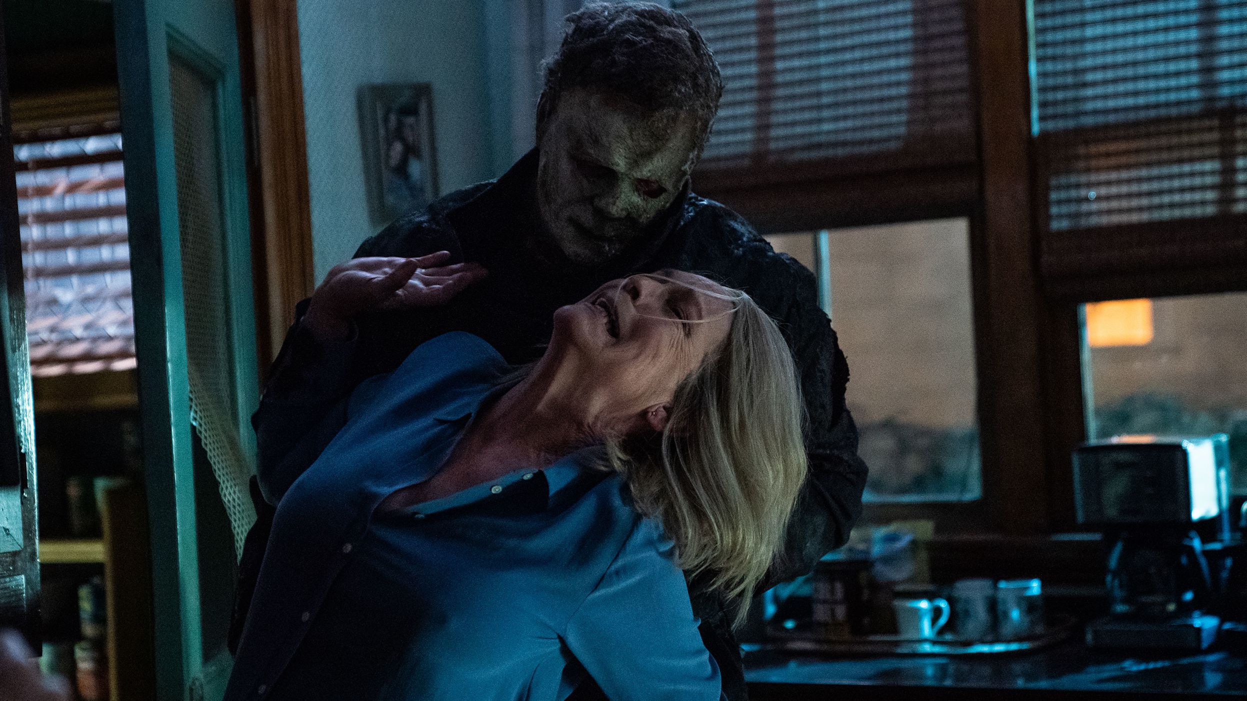 Jamie Lee Curtis' Laurie Strode is again imperiled in 'Halloween Ends.'