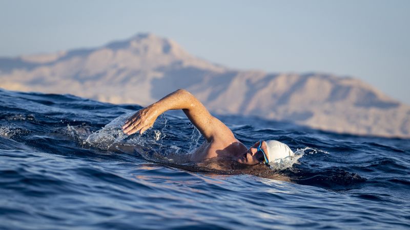 Lewis Pugh: How and why climate activist completed the first swim across the Red Sea | CNN