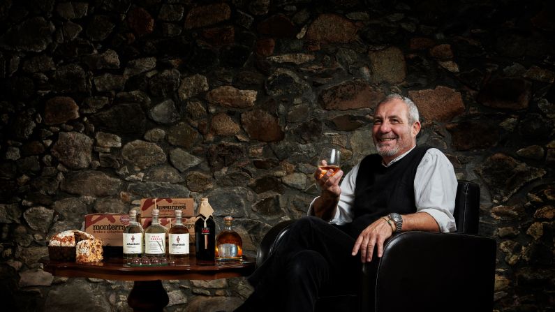 <strong>Legal brew: </strong>Carlo Psiche owns the only legal distillery in the village.