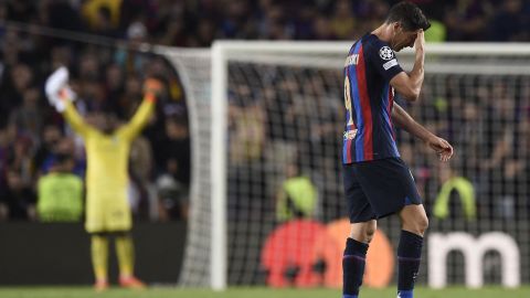 Despite a late equalizer from Lewandowski, Barcelona is on the brink of a Champions League group stage exit.
