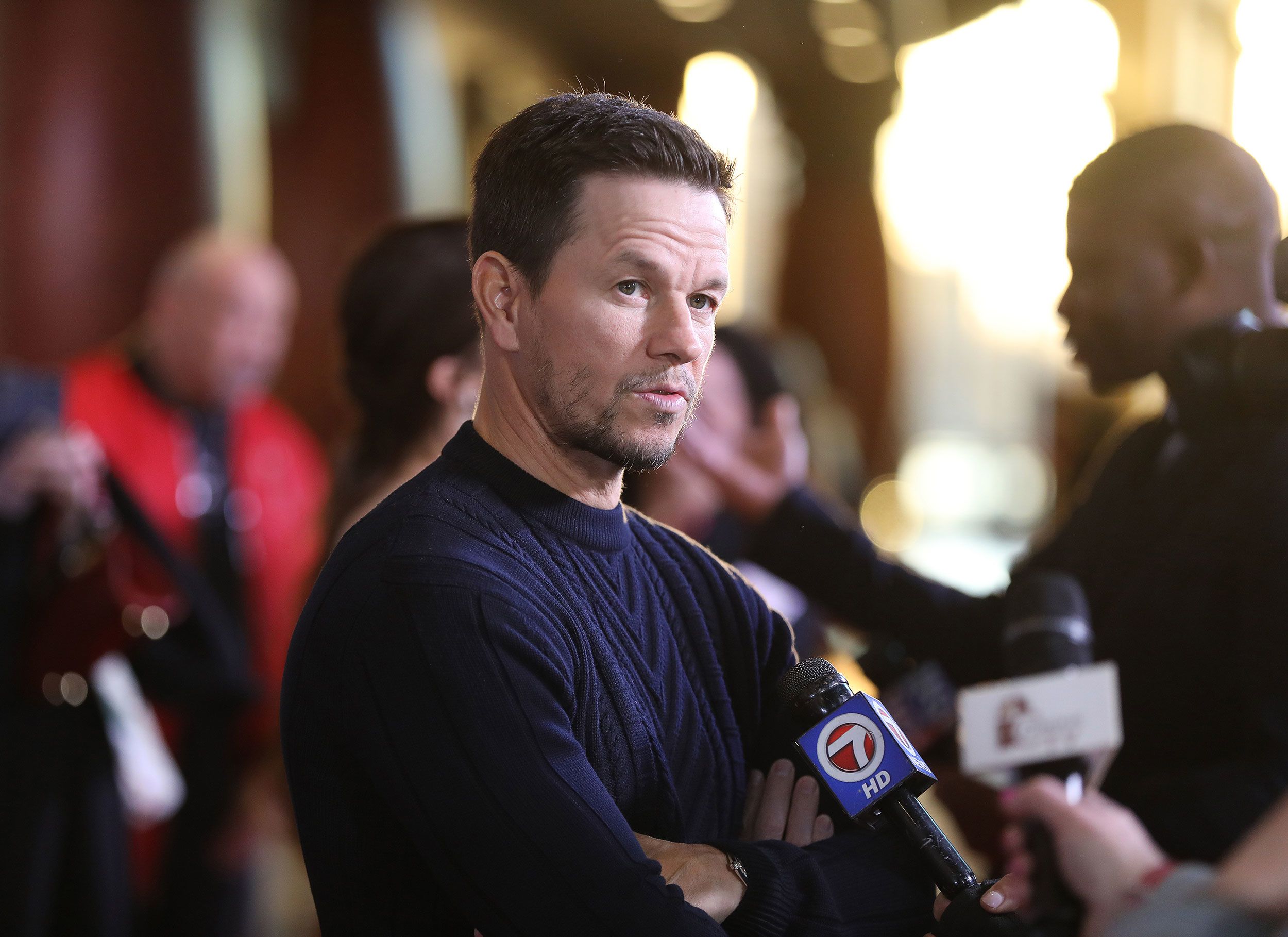 Mark Wahlberg Got His Hands on the Tiffany & Co. Nikes — See How
