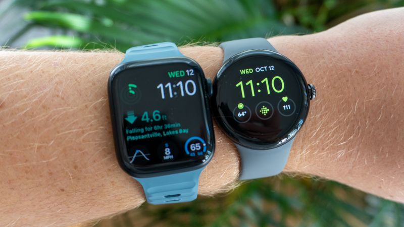 Google Pixel Watch vs. Apple Watch Series 8: Which smartwatch is for you? | CNN Underscored