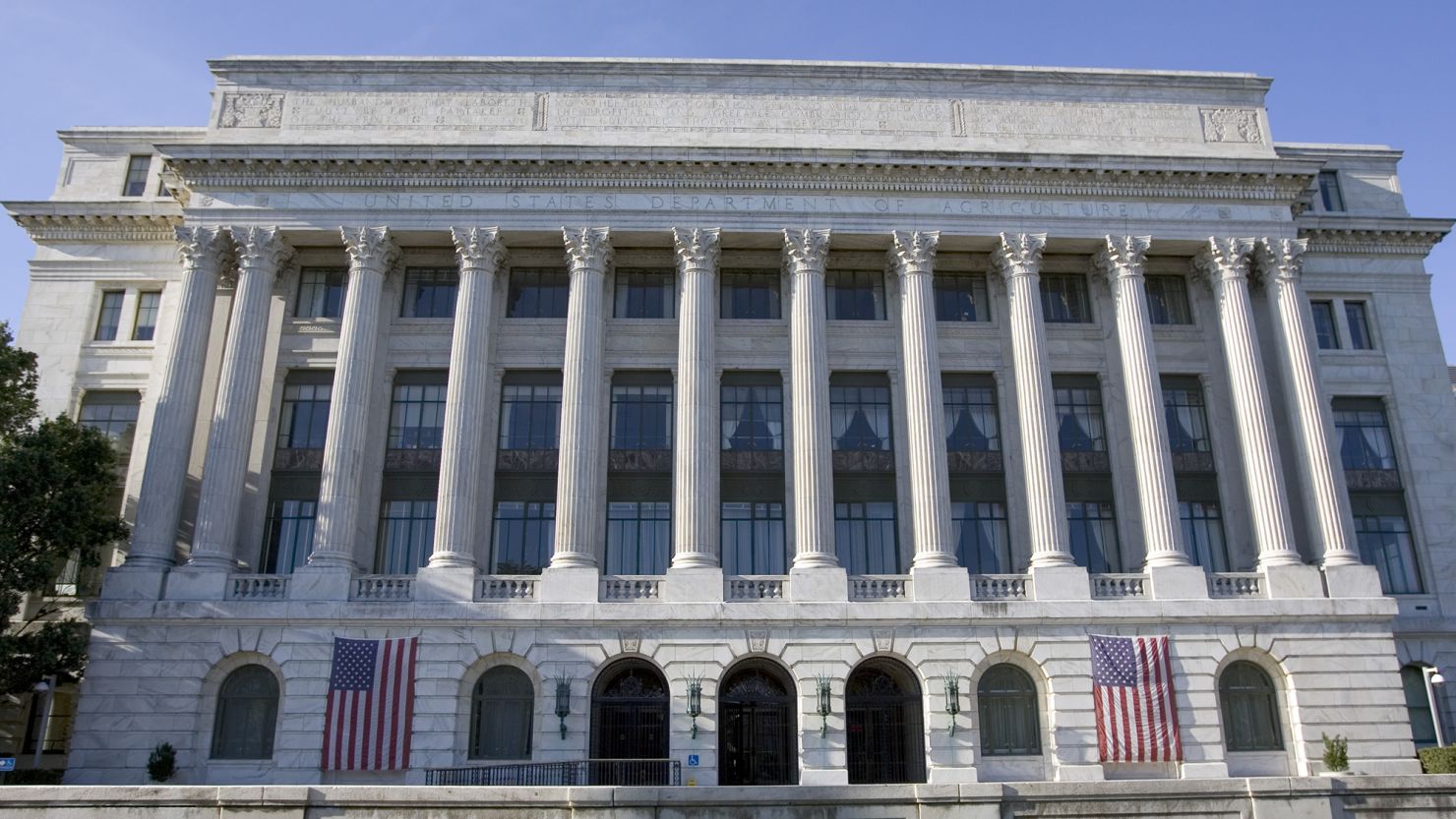 The US Department of Agriculture building is shown in Washington, DC, 21 July 2007. 