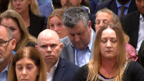 The victim's family attends the trial of Nicolas Cruz on Oct. 13 in Fort Lauderdale.