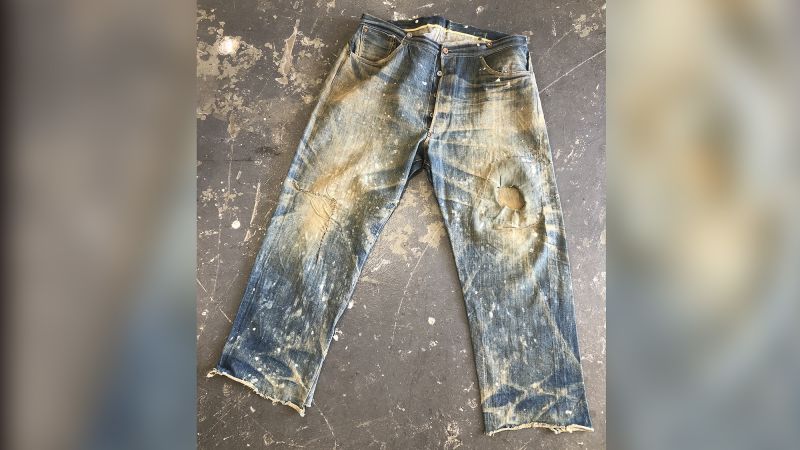 19th century Levi s jeans found in mine shaft sell for more than 87 000 CNN