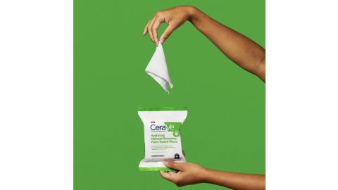 CeraVe Plant-Based Hydrating Makeup Removing Face Wipes