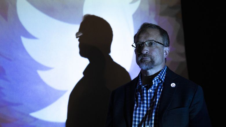 Peiter Zatko, known as Mudge in the computer hacking community, poses for a portrait in Washington, D.C., in August.