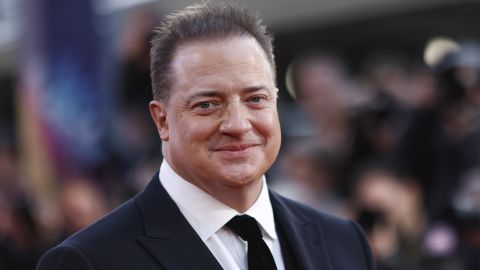 Brendan Fraser attends "The Whale" UK Premiere in London on Tuesday.