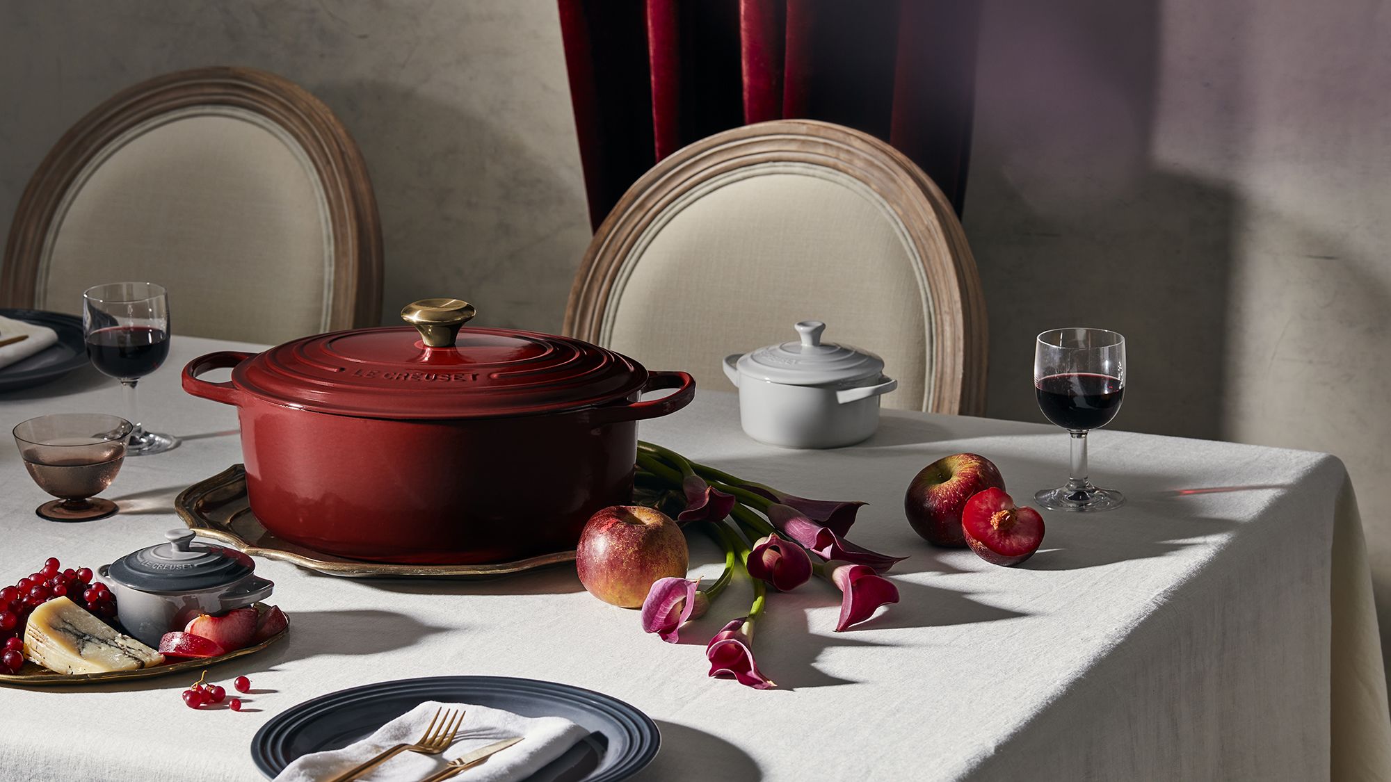 Le Creuset's Newest Color Collection Takes on the Moody Kitchen Trend