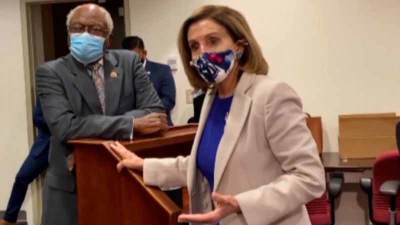 New video shows Pelosi and congressional leaders reacting to Capitol attack