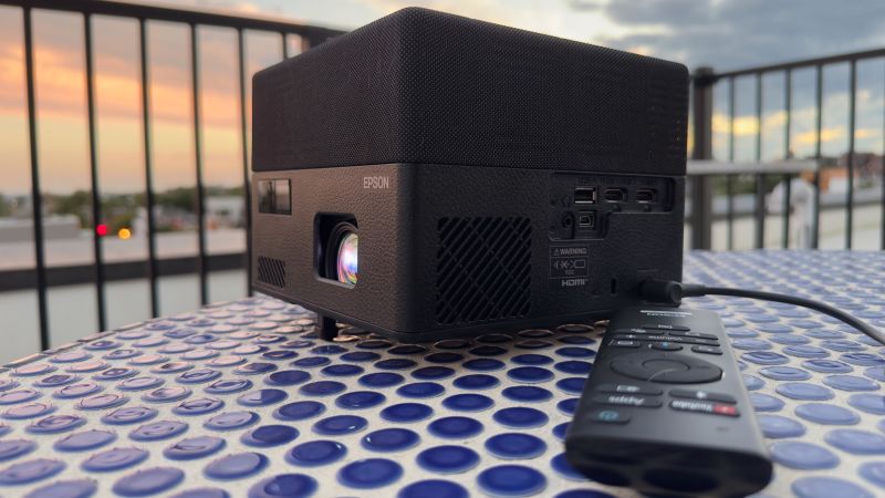 Epson EpiqVision Mini EF12 projector review | CNN Underscored