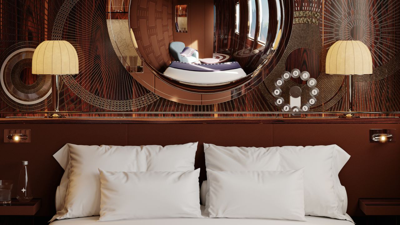 <strong>Art Deco spirit:</strong> D'Angeac told CNN Travel says the suite designs captures "the spirit of the 20s."
