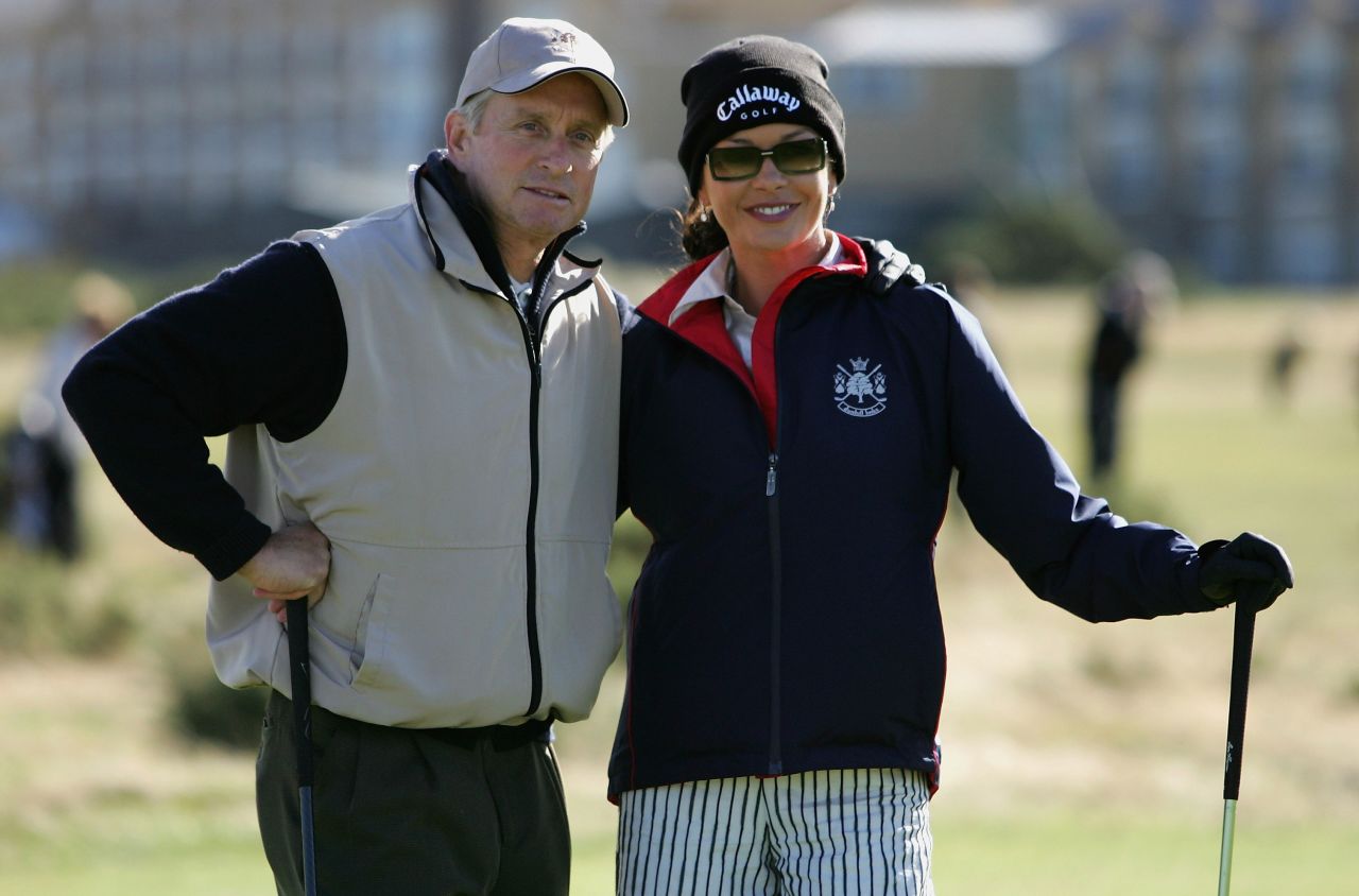 <strong>Catherine Zeta-Jones:</strong> The academy-award winning Welsh actress has competed at Pro-Am's across the globe alongside fellow acting -- and golfing -- husband, Michael Douglas. Reportedly playing off a 22-handicap, the Chicago star told one British talk show host in 2016 that if Douglas fails to clear the ladies tee with his drives, he has to take his pants off as a forfeit. 