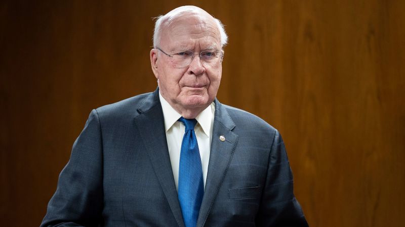 Sen. Patrick Leahy hospitalized as a ‘precaution’ after ‘not feeling well’ – CNN