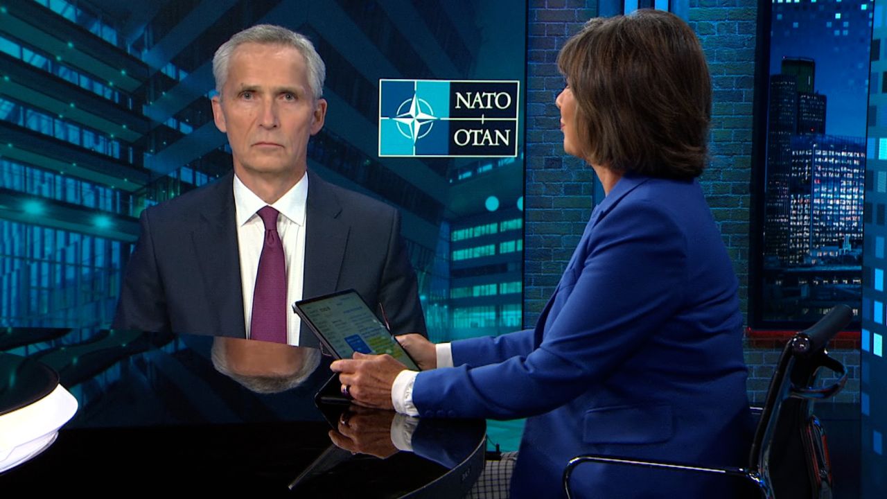 Amanpour Stoltenberg