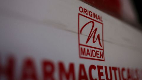 Indian health authorities have halted production at Maiden Pharmaceuticals Ltd. 