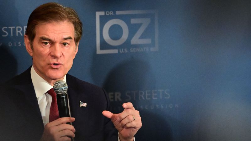 Mehmet Oz did something surprising in his loss