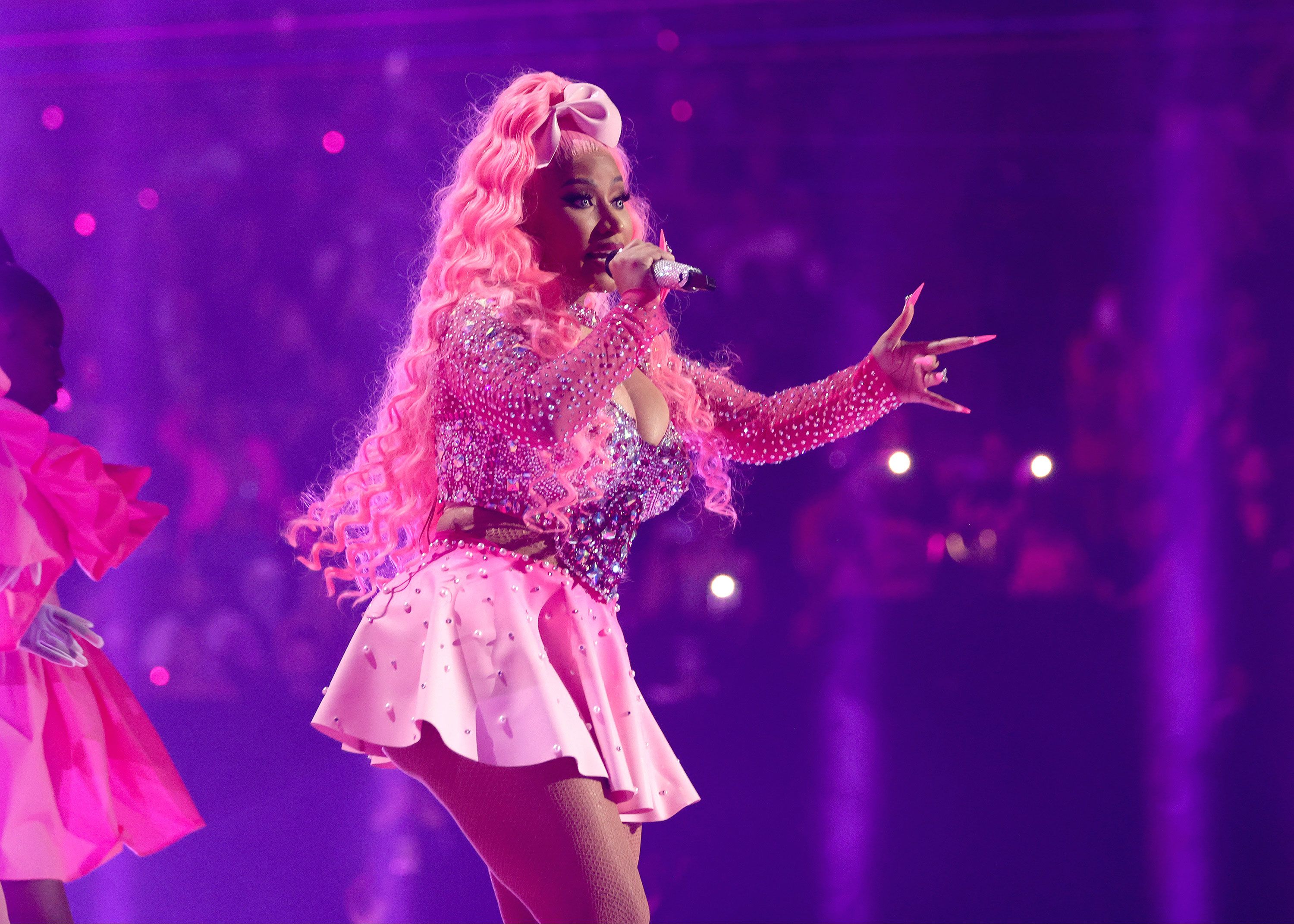 Nicki Minaj criticizes Grammys for moving 'Super Freaky Girl' to