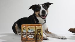 Busch has released a turkey-flavored non-alcoholic bone broth for dogs.