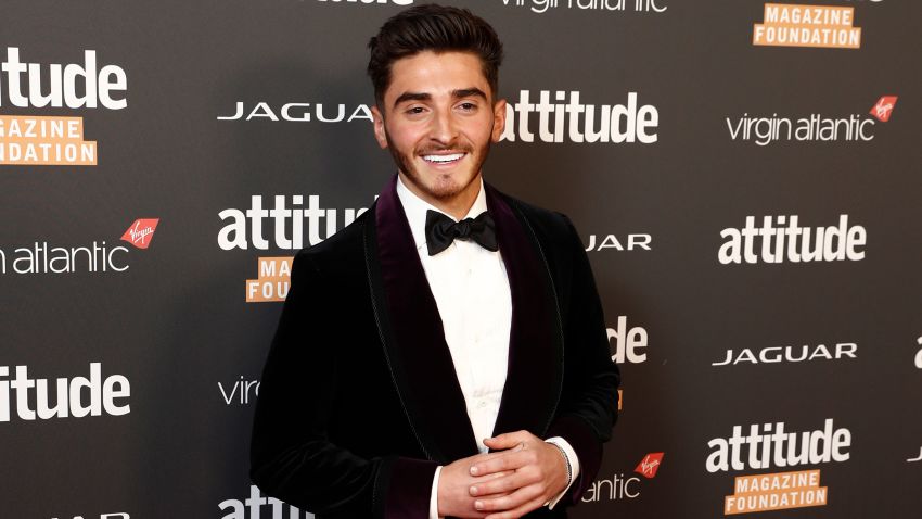 Josh Cavallo attends the Attitude Awards 2022 held at The Roundhouse on October 12, 2022 in London, England.