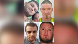 Billy Chastain, Mark Chastain, Alex Stevens and Mike Sparks 32 of Okmulgee are seen in this undated handout image provided by the Okmulgee Police Department. 