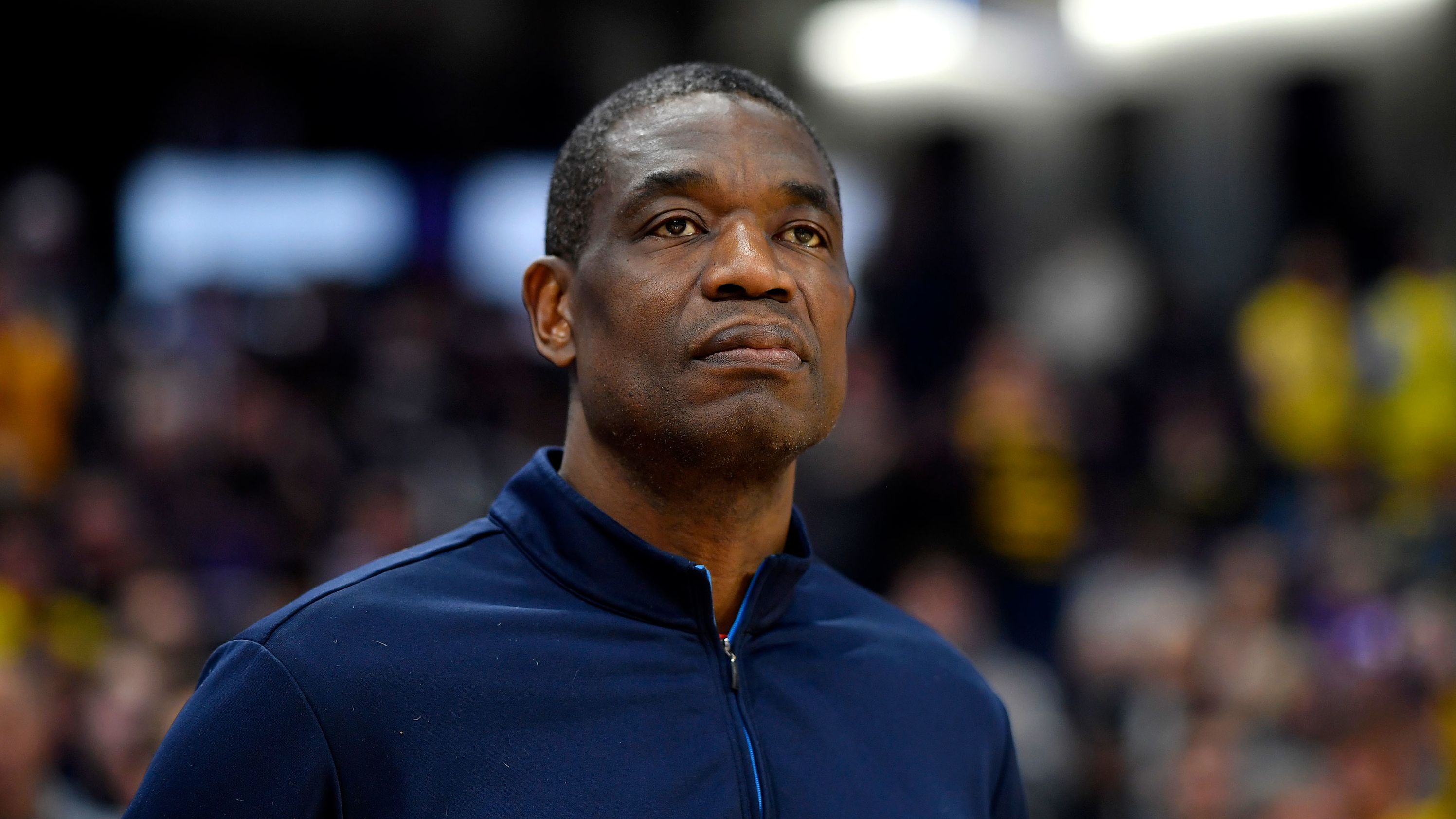Dikembe Mutombo, seen here in February 2020, is known for his humanitarian work and as an NBA great.