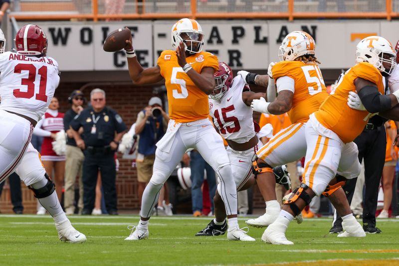 watch alabama tennessee football game