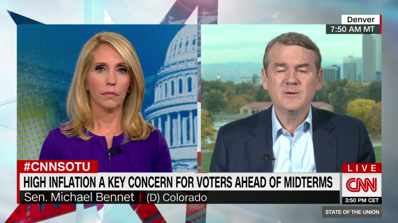 Sen. Michael Bennet on inflation: US 'perfectly positioned' to 'fix the issue' | CNN Politics