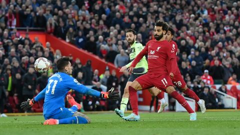 Mohamed Salah had made a slow start to the season. 