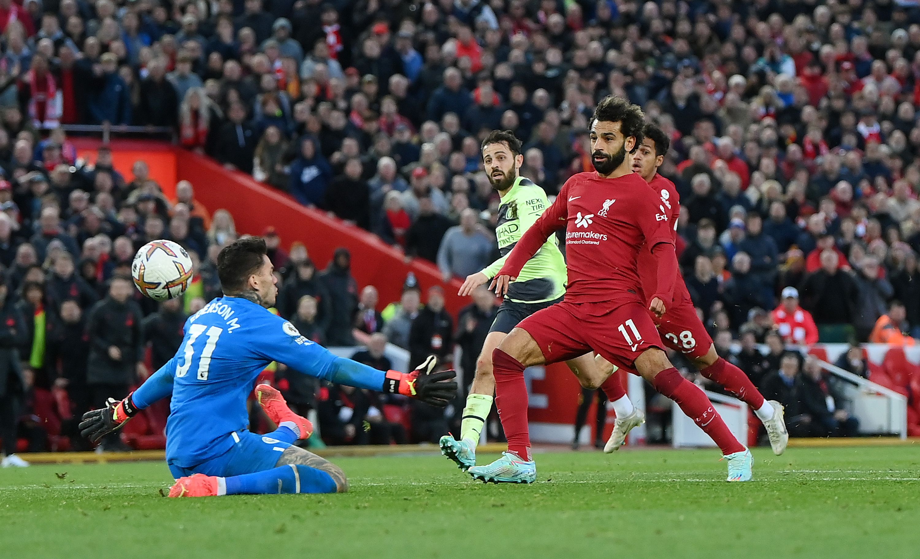 Liverpool 1-0 Manchester City: Liverpool condemns 'vile' chants and graffiti in away section at Anfield | CNN