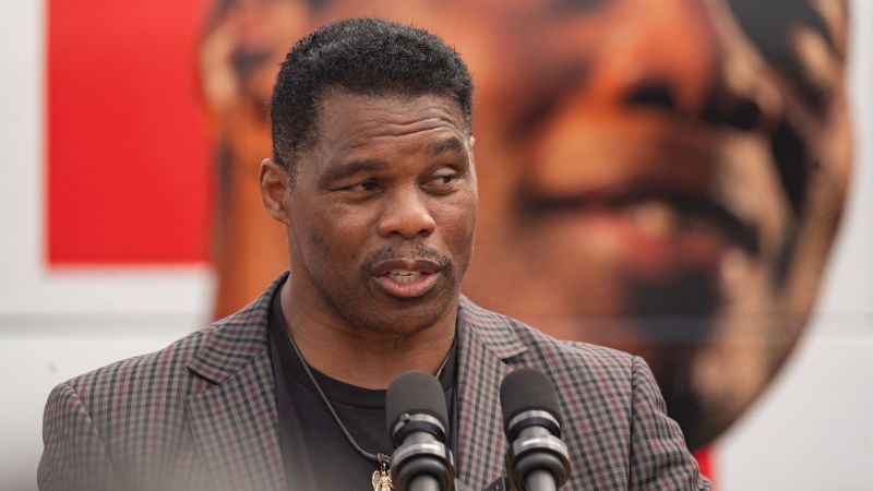 Opinion: Trump’s shadow hangs over Herschel Walker in Georgia’s Senate runoff