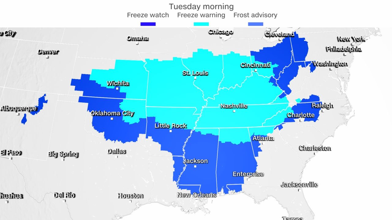 weather freeze alerts tuesday morning 10172022