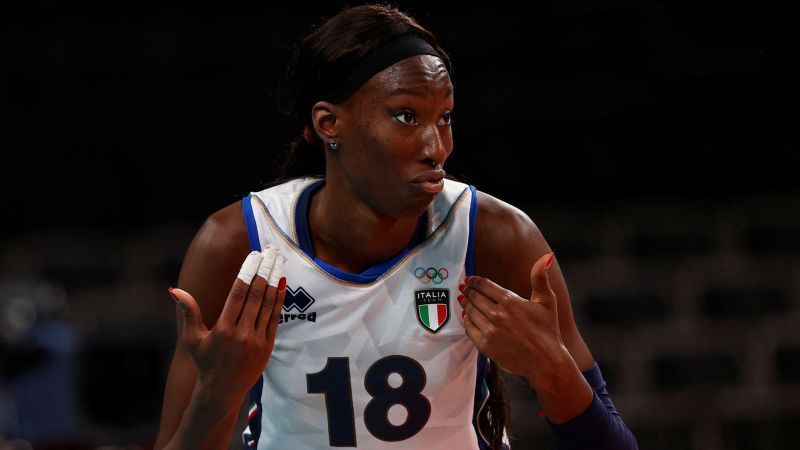 Italy’s Mario Draghi offers support to volleyball player Paola Egonu over nationality issue | CNN