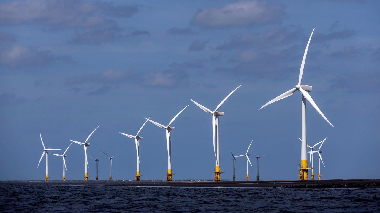 Wind and solar energy accounted for a quarter of EU electricity since the start of the war.
